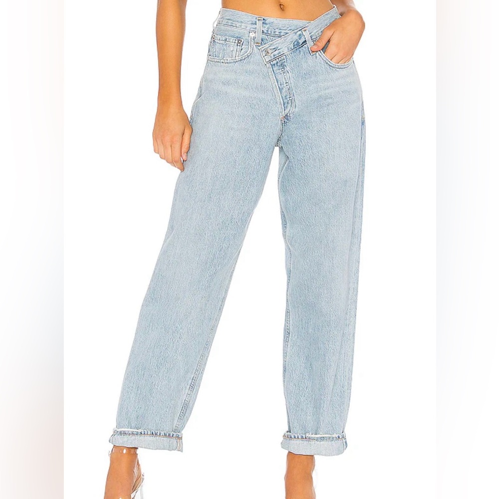 COPY - Agolde Jeans Criss Cross waistline. New without Tags.